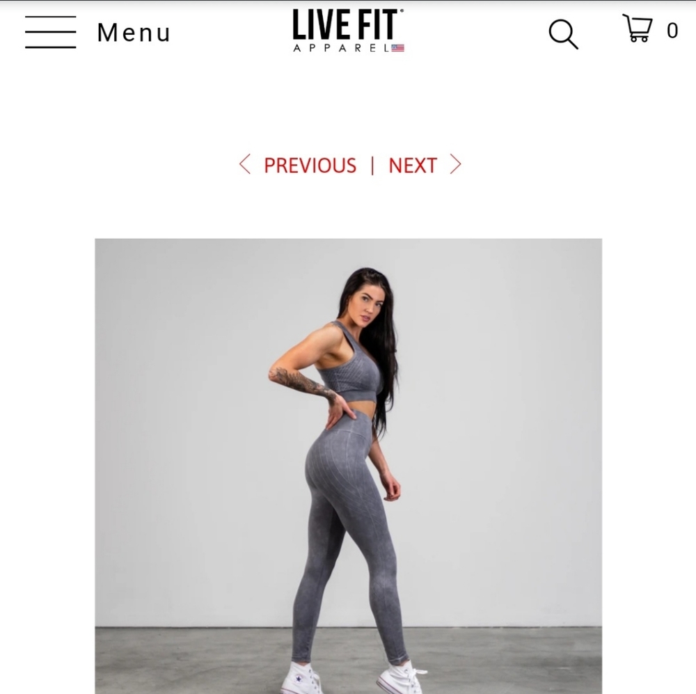 LiveFit Vintage Wash Leggings